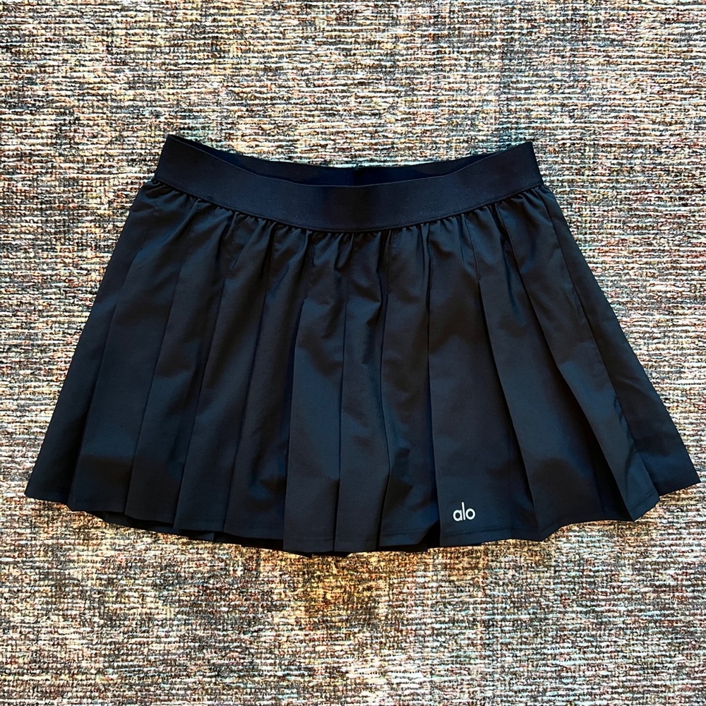 ALO Yoga Black Mini Skirt